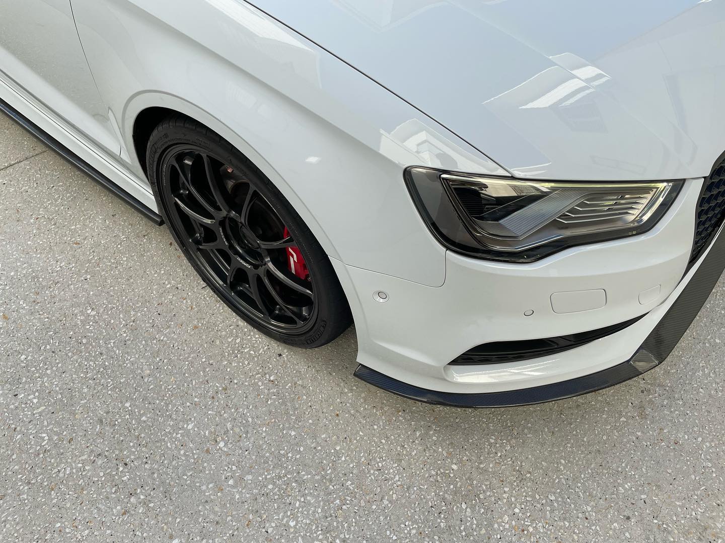 Audi S3 — Glacier White